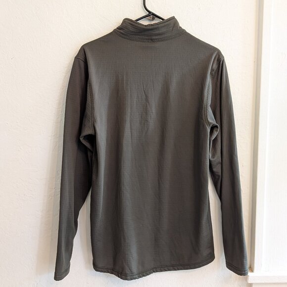 Condor Tactical Sweater Mens Olive Green 1/4 Zip Waffle Knit Thermal Pullover - Picture 2 of 3
